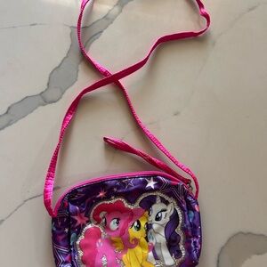 My Little Pony Hot Pink and Purple Crossbody Purse